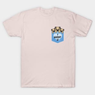 I Woof U Cute Dog T-Shirt